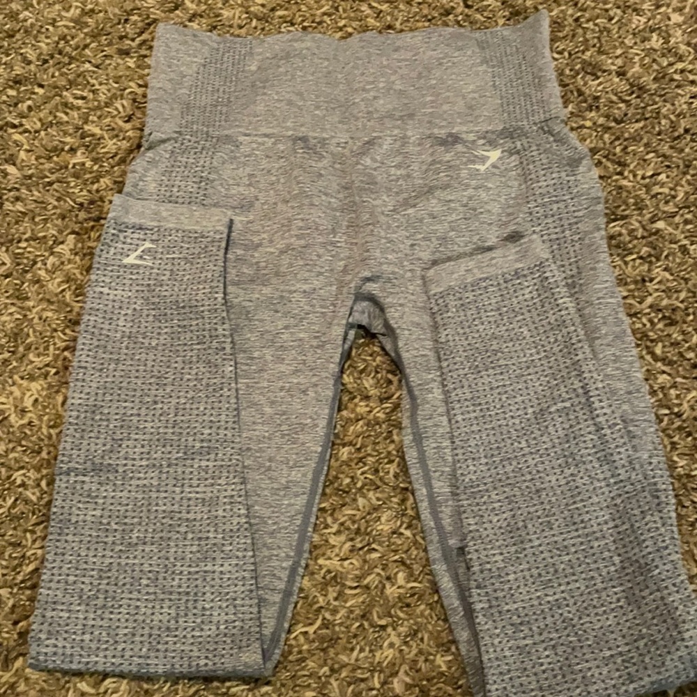 EUC Gymshark Vital Seamless Leggings Medium In Light Blue